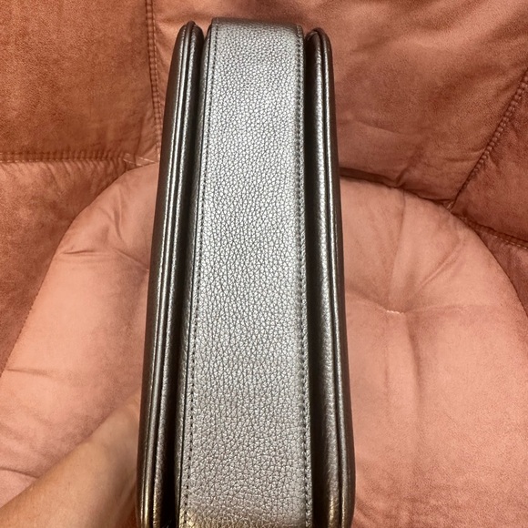 Coach Cassie Pewter Crossbody Bag with Turnlock Closure - Picture 5 of 17